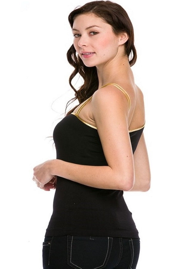 Black Seamless Top