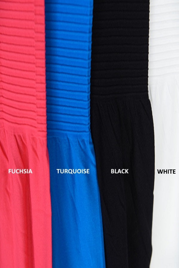 Ribbed Bust Tube Top