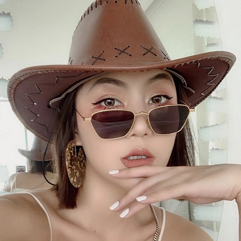 Retro Geometric Sunglasses