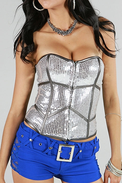 Sequin Corset