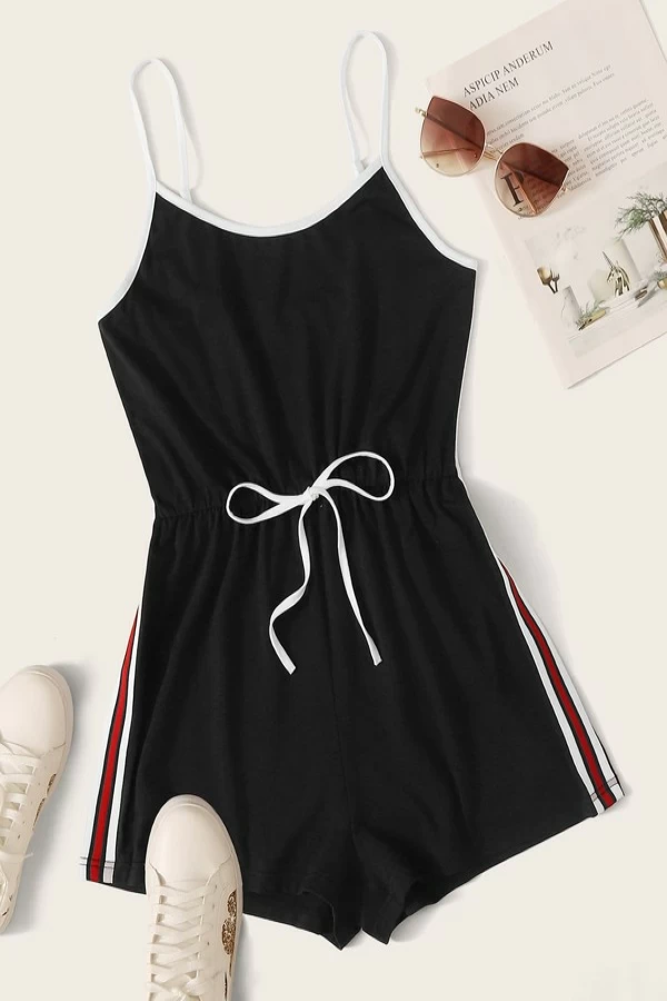 Contrast Romper