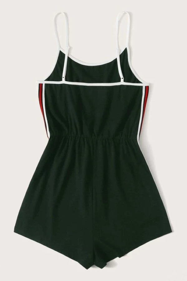 Contrast Romper