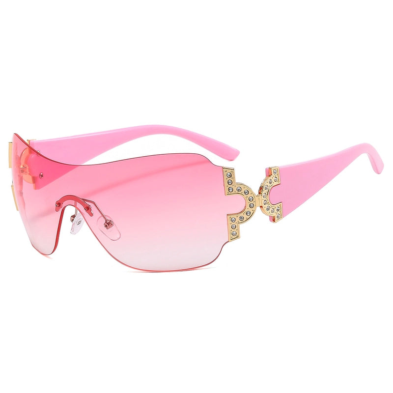 Geo Frameless Style Sunglasses