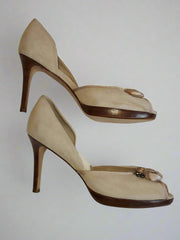 Talbots Suede Heels - Size 9.5