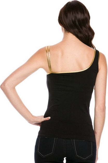 Black Seamless Top