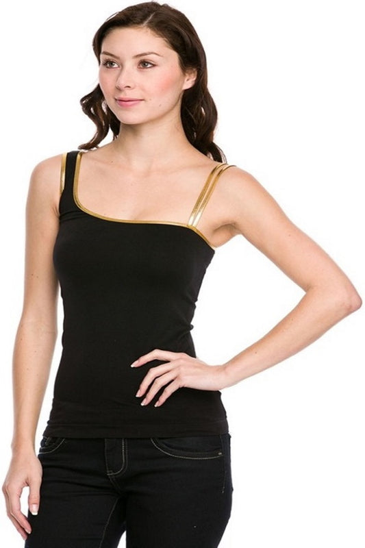 Black Seamless Top