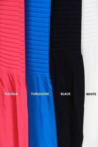 Ribbed Bust Tube Top