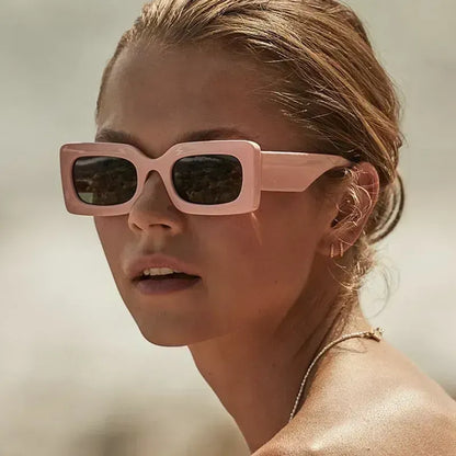Unisex Square Sunglasses