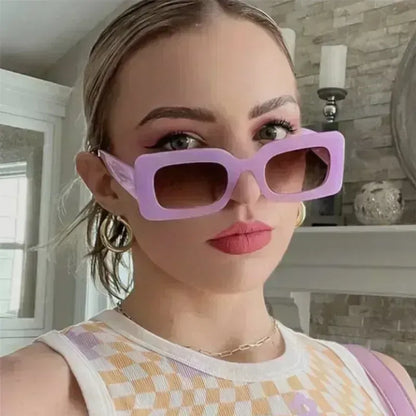 Unisex Square Sunglasses