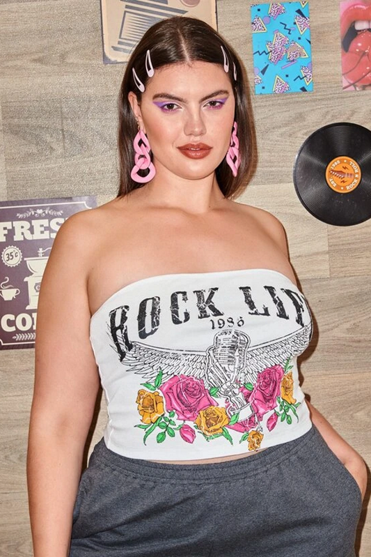 Rock Girl Tube Top