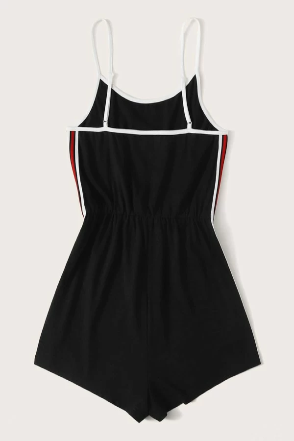 Contrast Romper