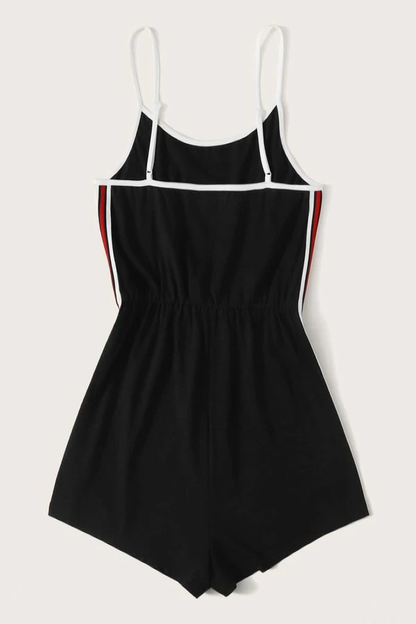 Contrast Romper