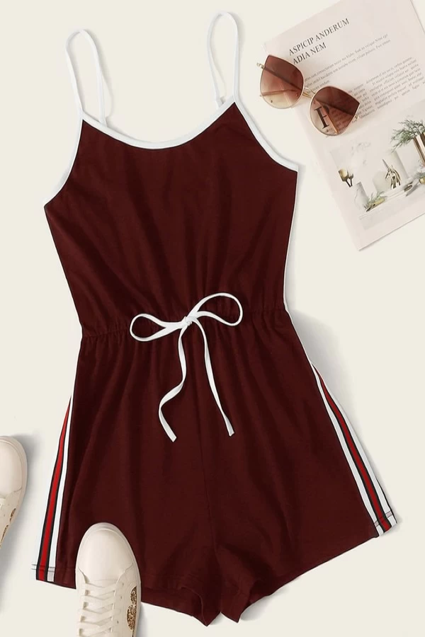 Contrast Romper