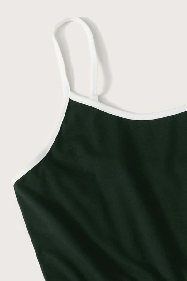 Contrast Romper