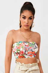 Graphic Print Bandeau