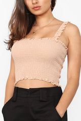 Chiffon Crop Top