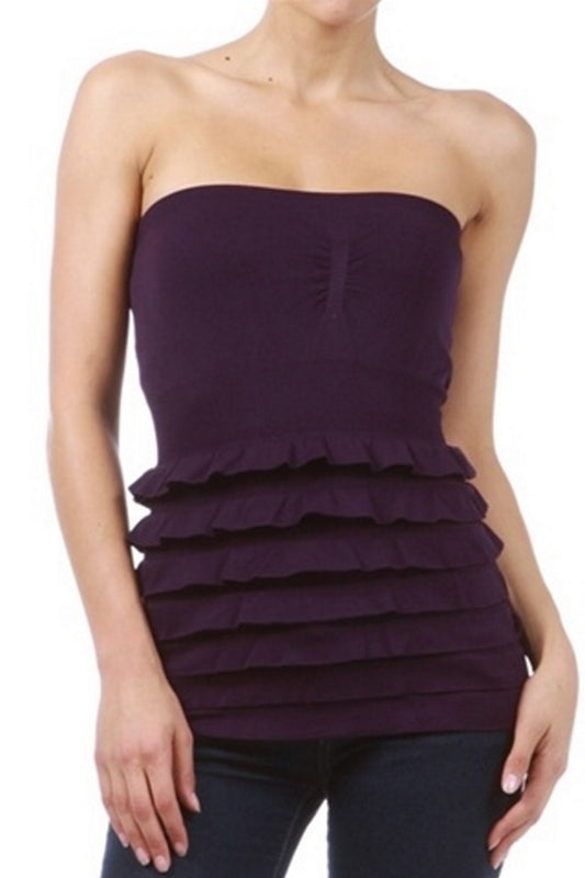 Tiered Bottom Tube Top