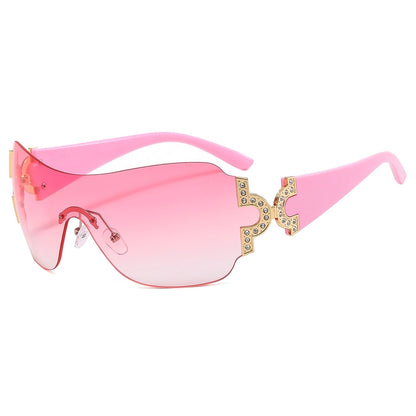 Geo Frameless Style Sunglasses