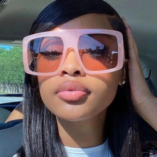 Over-sized Square Shaped Sunglasses